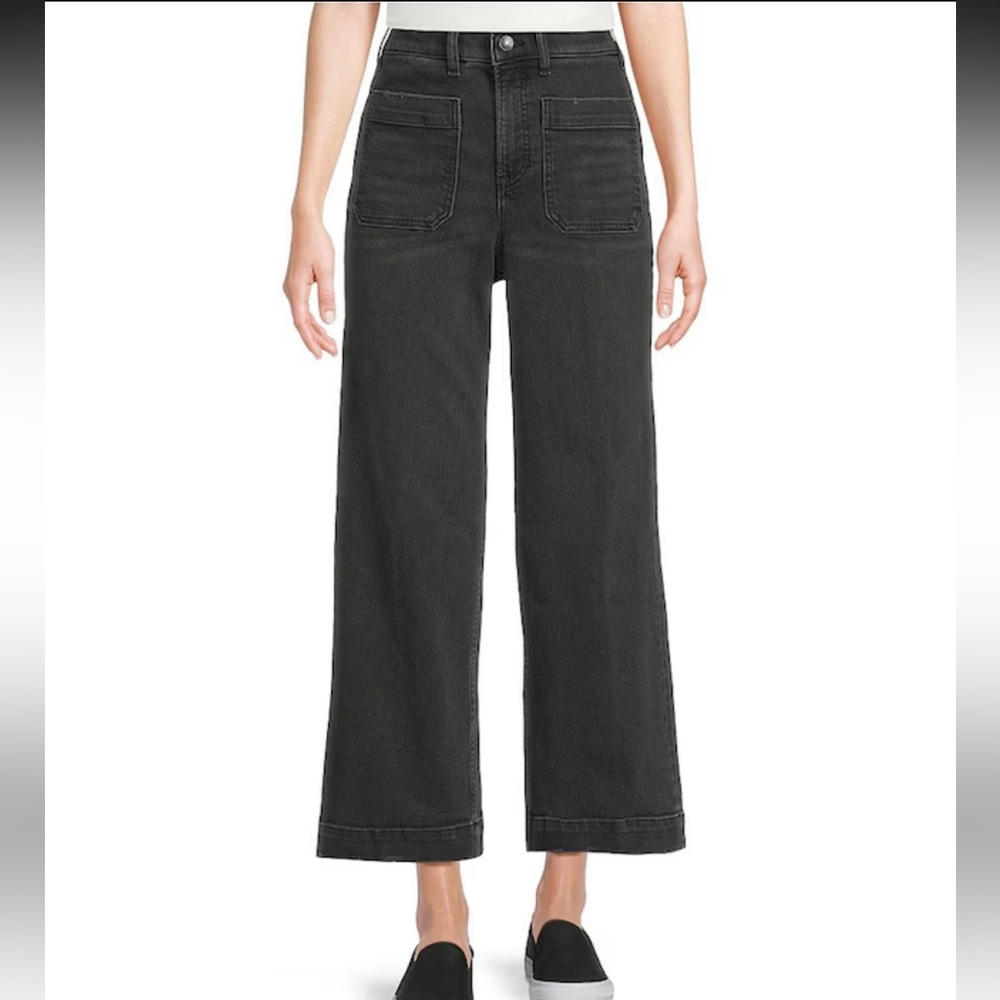 Spanx Spanxshape Authentic 360 Cropped Wide Leg J… - image 1